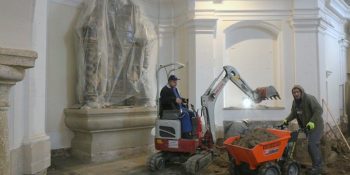 Obnova notranjosti cerkve v Stanežičah