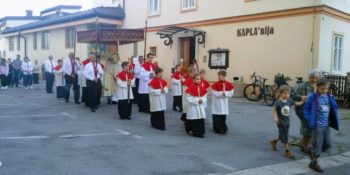 Praznik Svetega Rešnjega telesa in krvi lep uvod v praznovanje Vidove nedelje